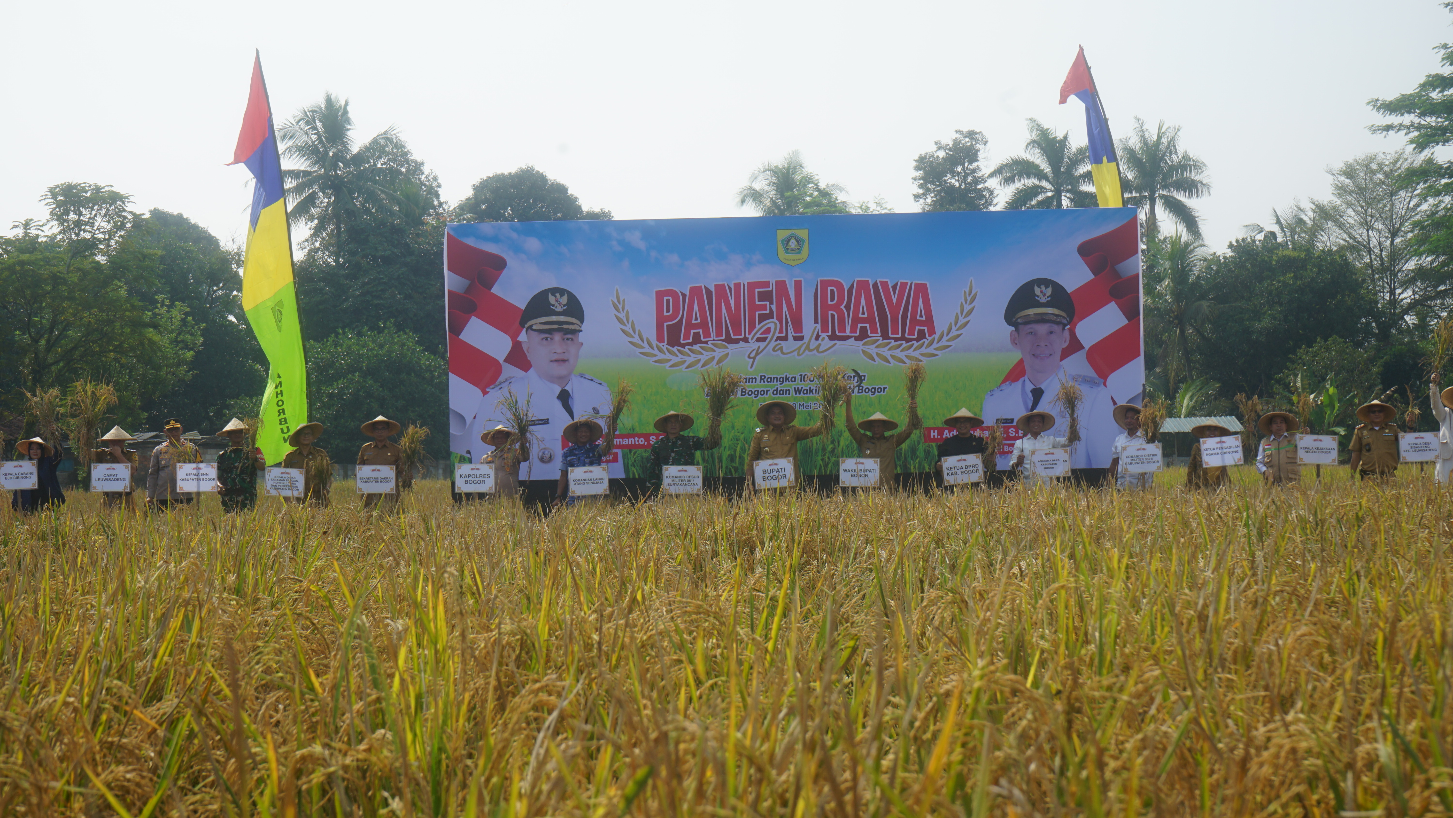 “PANEN RAYA PADI” Optimisme Sektor Pertanian   di Kabupaten Bogor