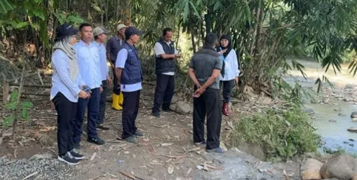 Distanhorbun Kabupaten Bogor Bangun Irigasi Perpompaan di Cariu untuk Dukung Swasembada Pangan